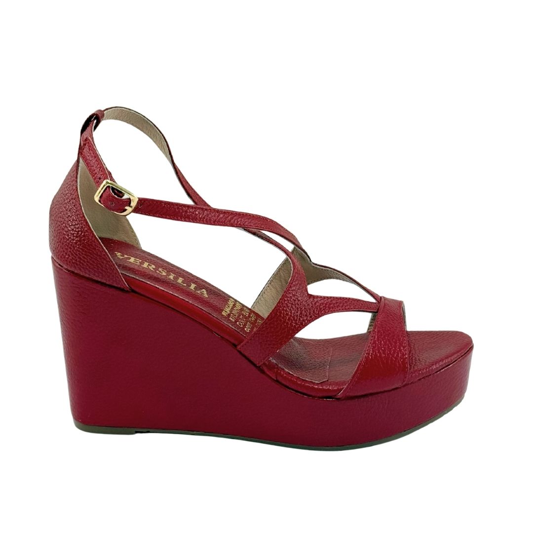 Plataforma Shantal Mujer Versilia Color Rojo Ref. 0007784