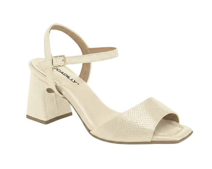 Tacon Cesena Mujer Piccadilly Blanco Mate Ref. 626060