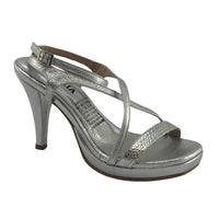 Tacon Angela Mujer Versilia Plateado Ref.007761