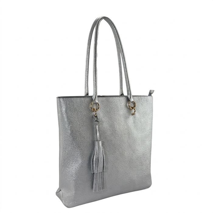 Cartera Lourdes Mujer Versilia Plateado Ref.003328