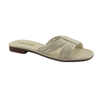 Sandalia Plana Trinidad Mujer Versilia Color Blanco Ref. 0007816