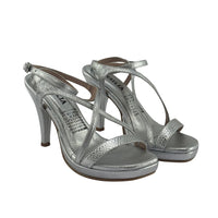 Tacon Angela Mujer Versilia Plateado Ref.007761