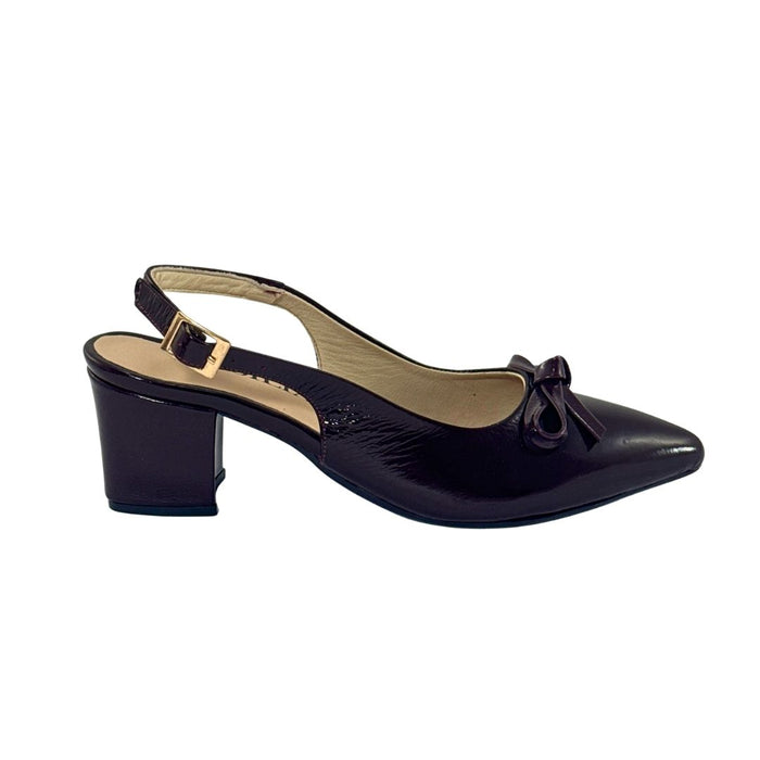 Tacon Altana Mujer Versilia Color Vinotinto Ref. 0007586