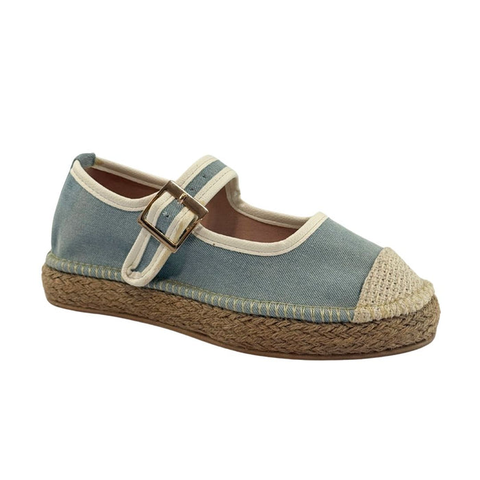 Espadrila Granna Mujer Versilia Color Azul Ref. 0007856