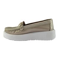 Mocasin Robertina Versilia Mujer Color Dorado Ref. 0007808