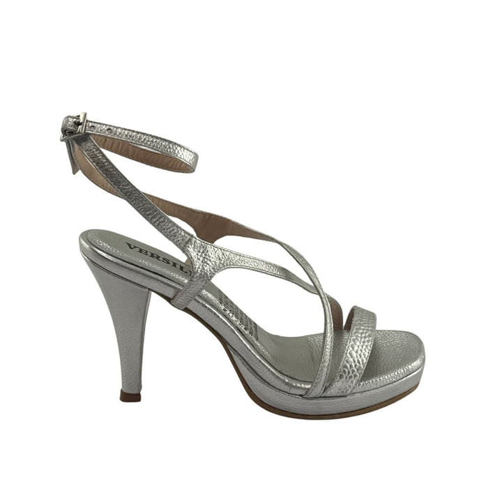 Tacon Angela Mujer Versilia Plateado Ref.007761