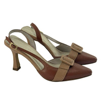 Tacon Galleta Versilia Mujer Color Miel Ref. 0007857