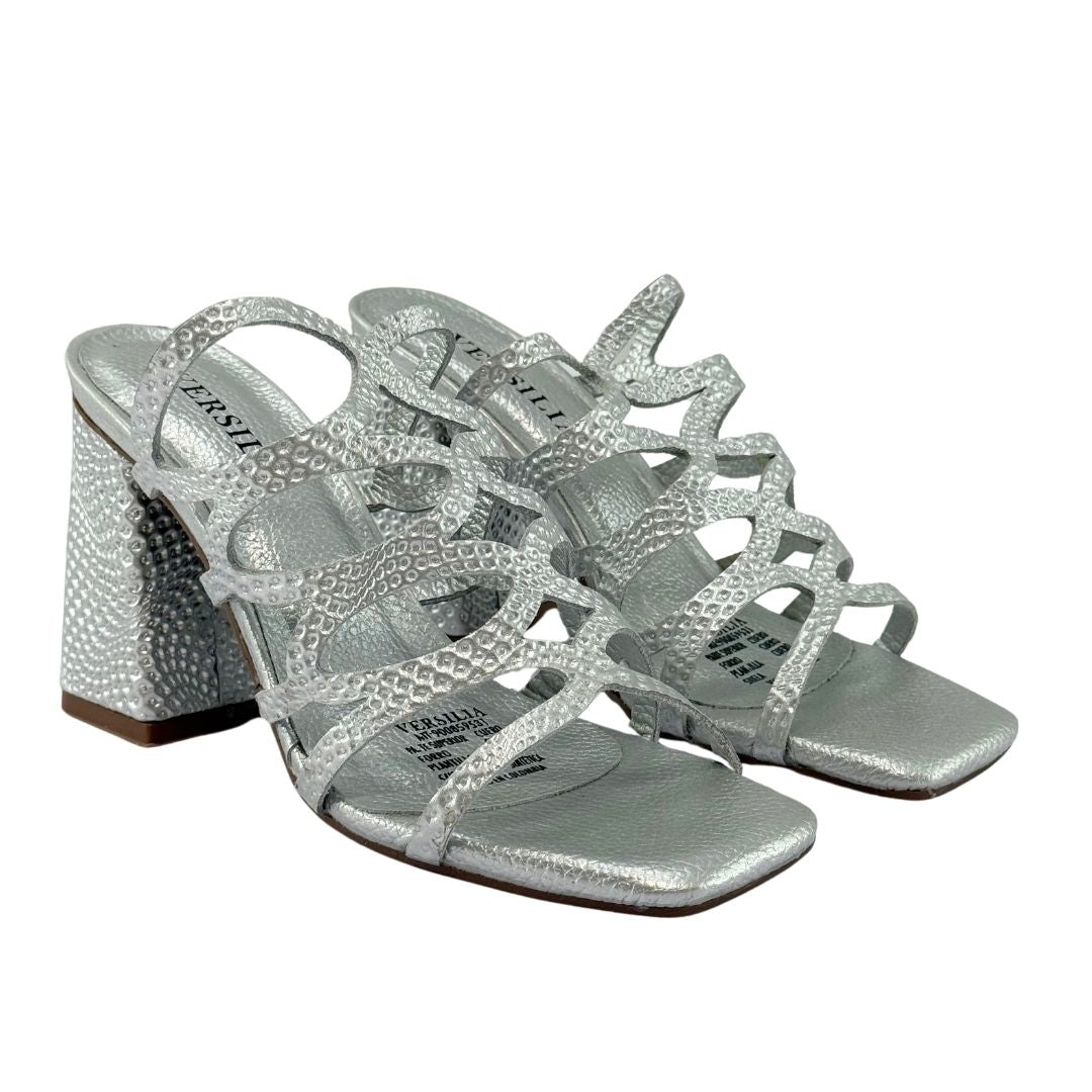 Sueco Atelier Versilia Mujer Color Plateado Ref. 0007790