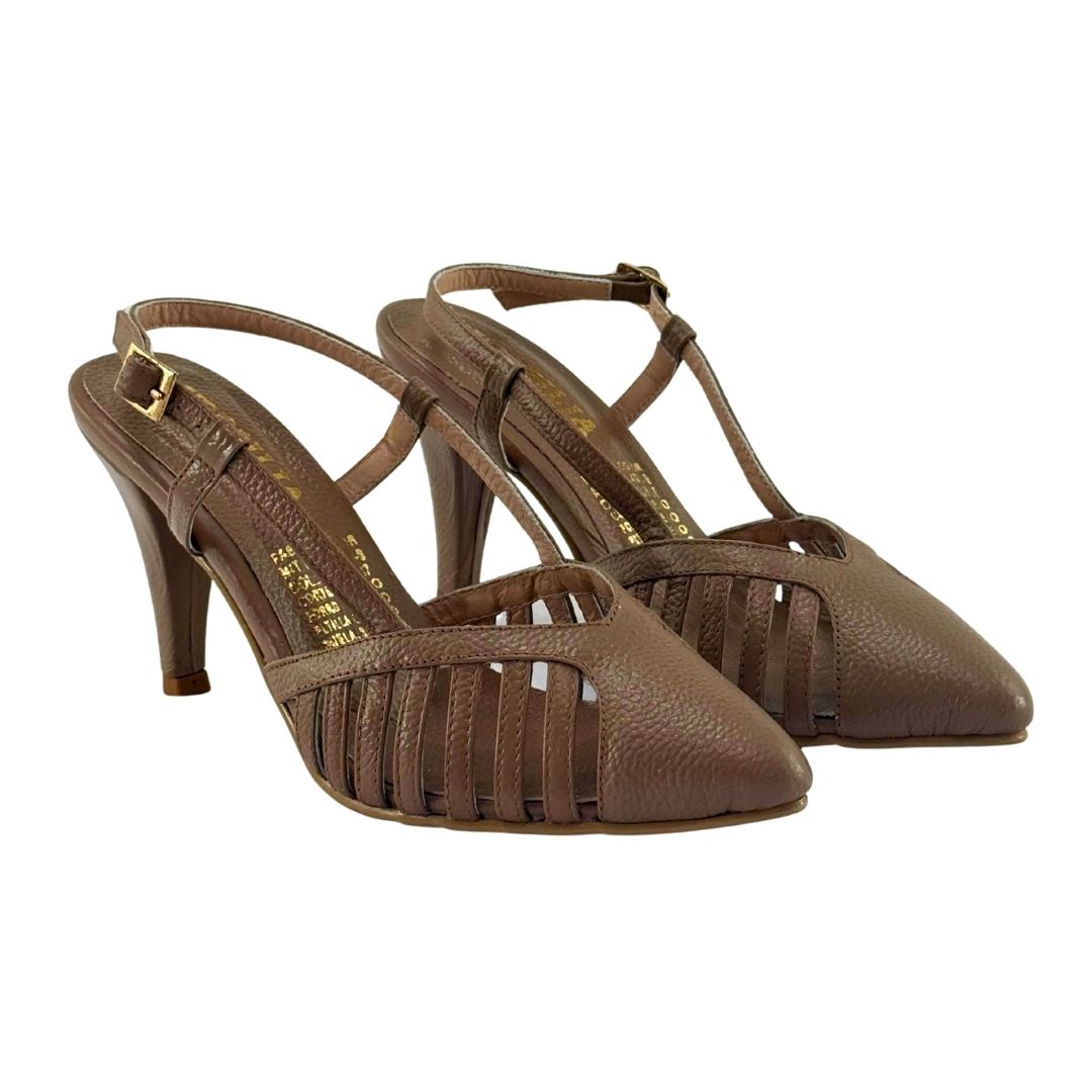 Tacon Marquesa Versilia Mujer Color Arena Ref. 0007990