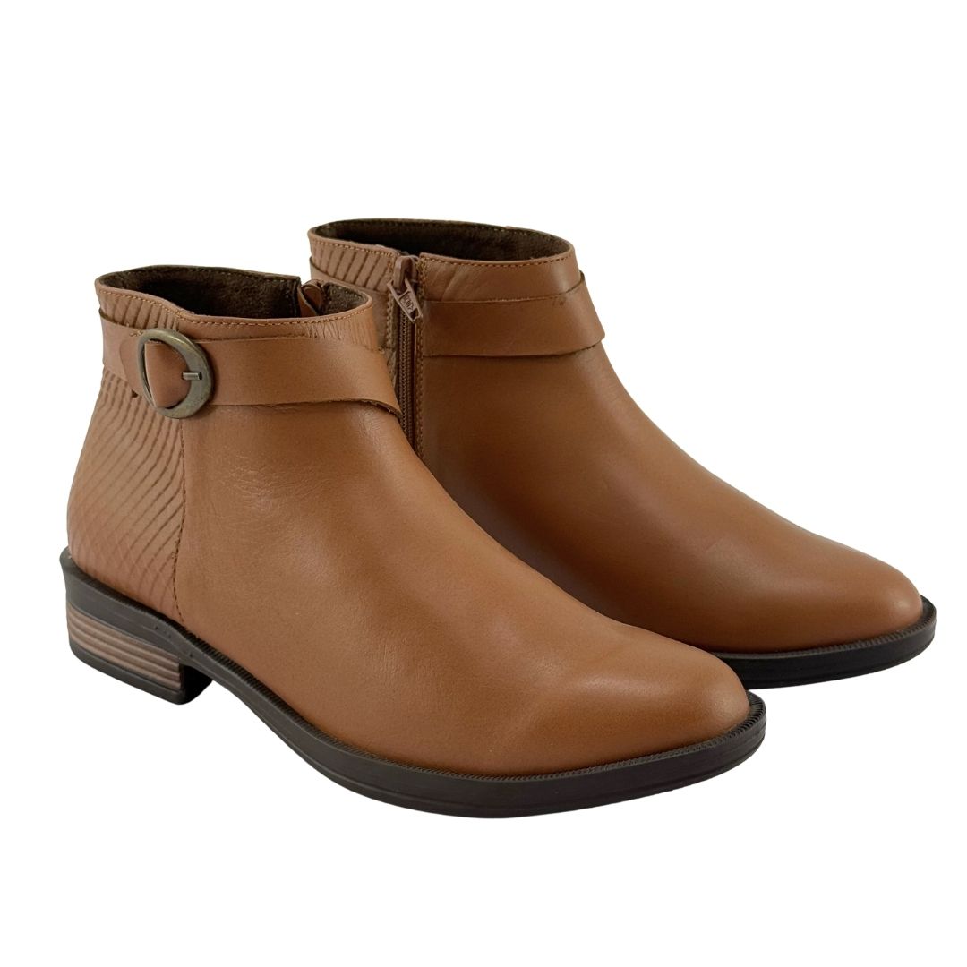 Botin Henia Versilia Mujer Color Miel  Ref. 0007810
