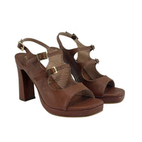 Tacon Laurany Versilia Mujer Color Miel Ref. 0007155
