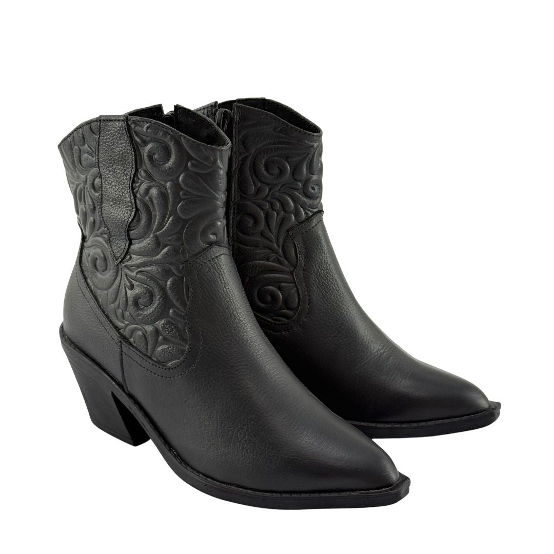 Bota Bacalar Versilia Mujer Color Negro Ref. 0007859