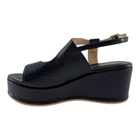Plataforma Andreina Mujer Versilia Azul Ref.007821
