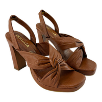 Tacon Ronia Mujer Versilia Miel Ref.007823