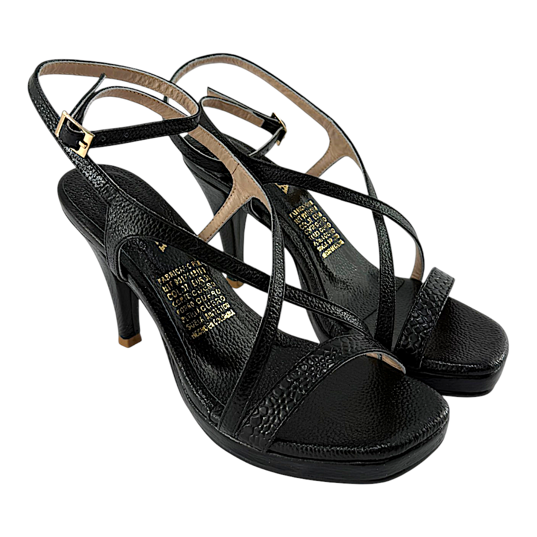 Tacon Angela Mujer Versilia Negro Ref.007761