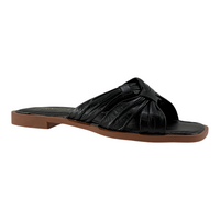 Sandalia Plana Patri Mujer Versilia Negro Ref.007760