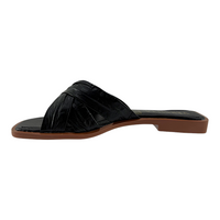 Sandalia Plana Patri Mujer Versilia Negro Ref.007760