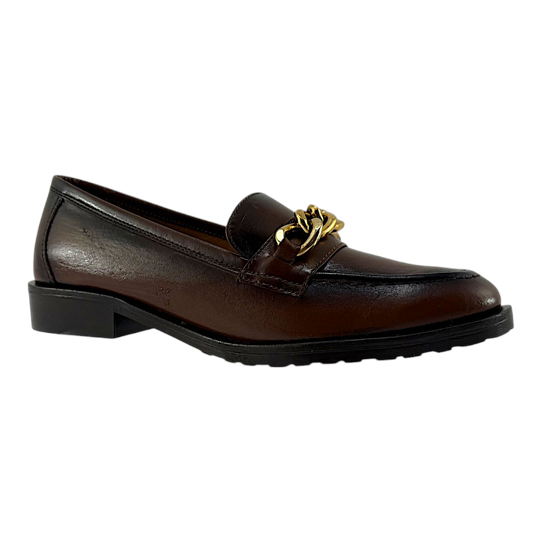 Mocasin Alerek Mujer Versilia Café Ref.007831