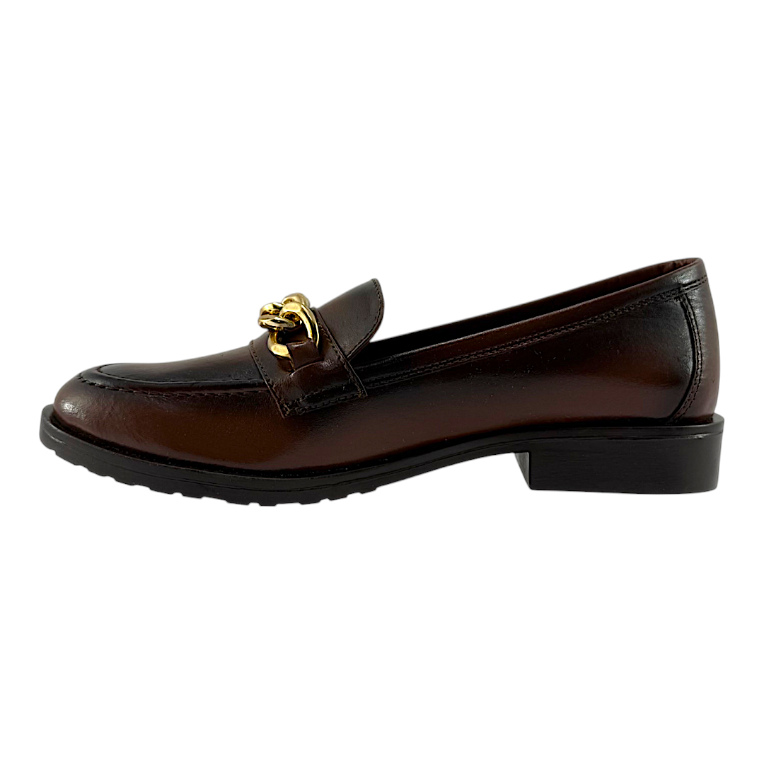 Mocasin Alerek Mujer Versilia Café Ref.007831
