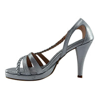Tacon Alana Mujer Versilia Plateado Ref.007849