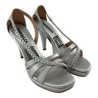 Tacon Alana Mujer Versilia Plateado Ref.007849