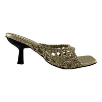 Tacon Rosamira Mujer Versilia Dorado Ref.007817