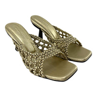Tacon Rosamira Mujer Versilia Dorado Ref.007817