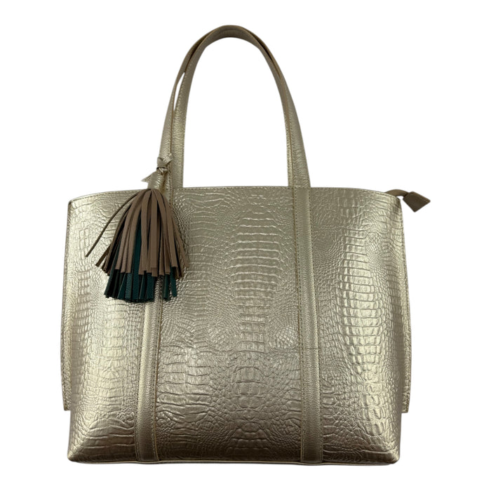 Bolso Lirio Mujer Versilia Dorado Ref.007909
