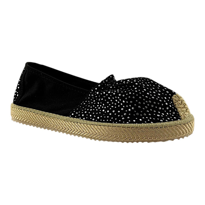 Alpargata Pia Mujer Versilia Color Negro REF.002816