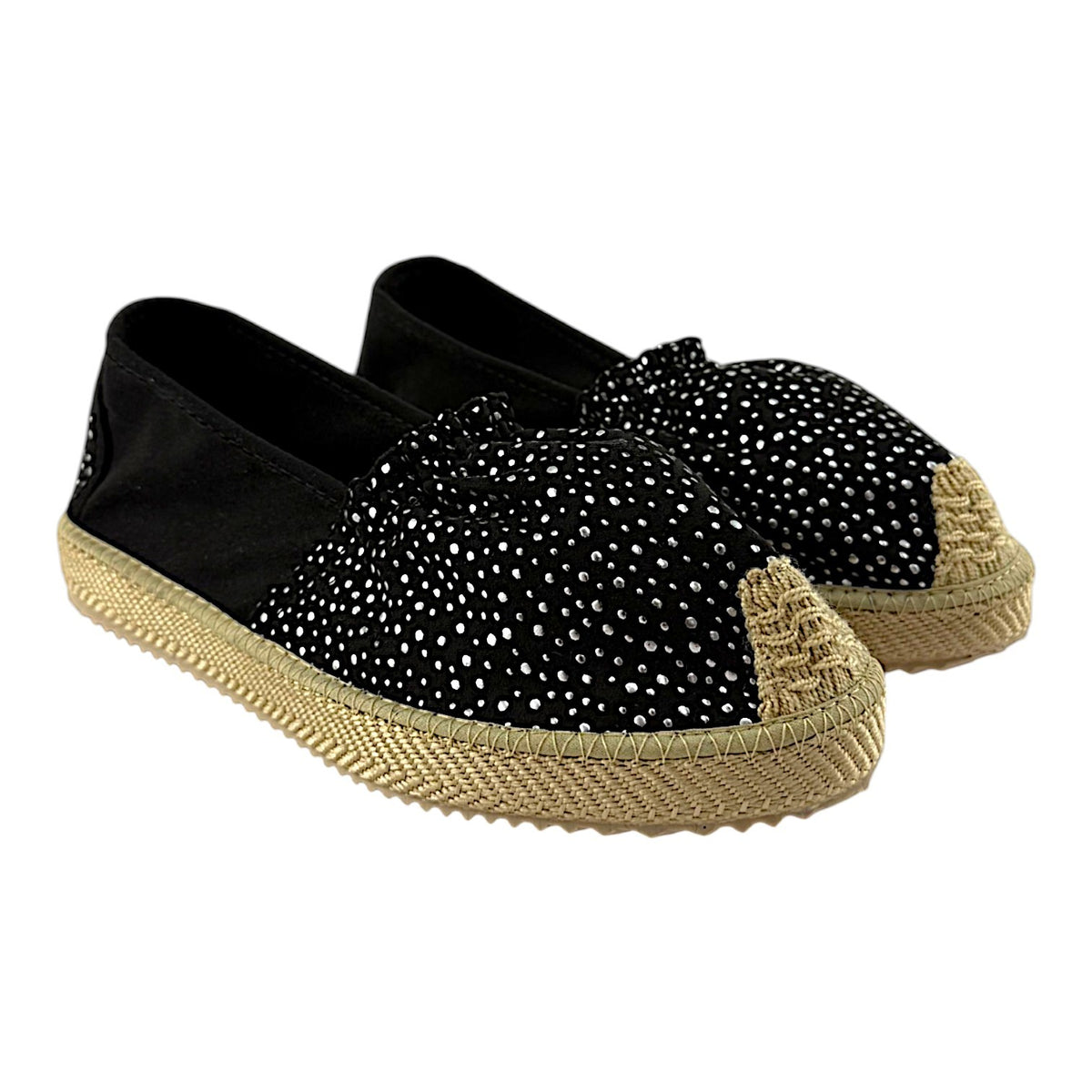 Alpargata Pia Mujer Versilia Color Negro REF.002816