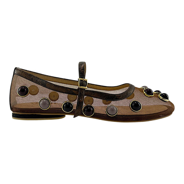 Baleta Candy Mujer Versilia Color Cafe REF.0007999