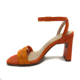 Sandalia de Tacón Mujer Versilia Nahia Ref. 004662 Color Naranja